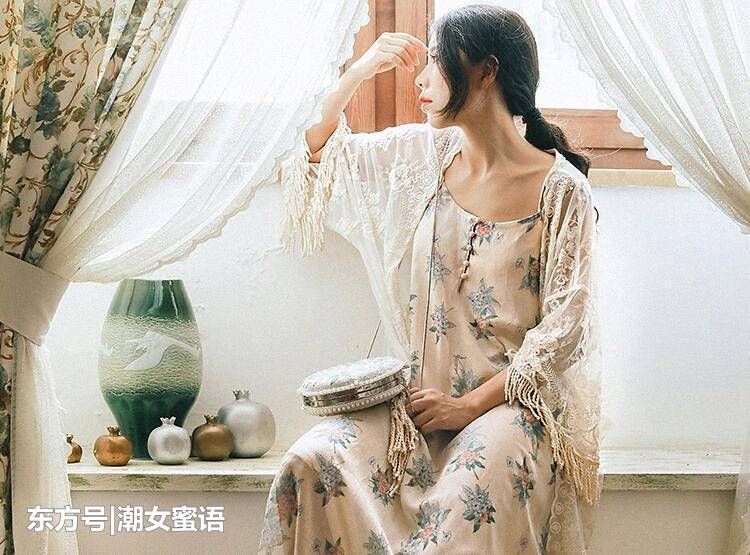 清新田园风，上身甜美动人，美的让人挪不开眼!