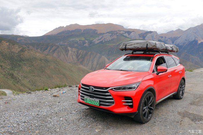 比亚迪唐新能源自驾川藏线抵达怒江72拐，何止72拐！