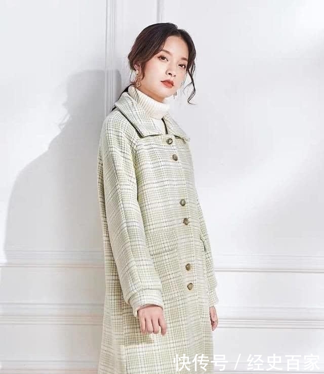  「少女」精致又百搭的大衣，少女感十足，简单的搭配也能穿出高级感