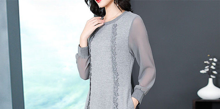 自从发现羊毛裙这么高雅时髦，妈就把真丝全扔掉，连买8条换着穿