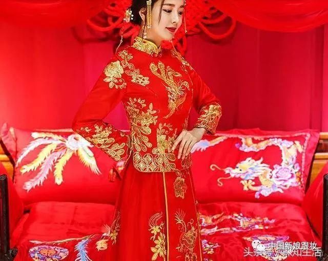 红色婚纱新娘_新娘婚纱图片(2)