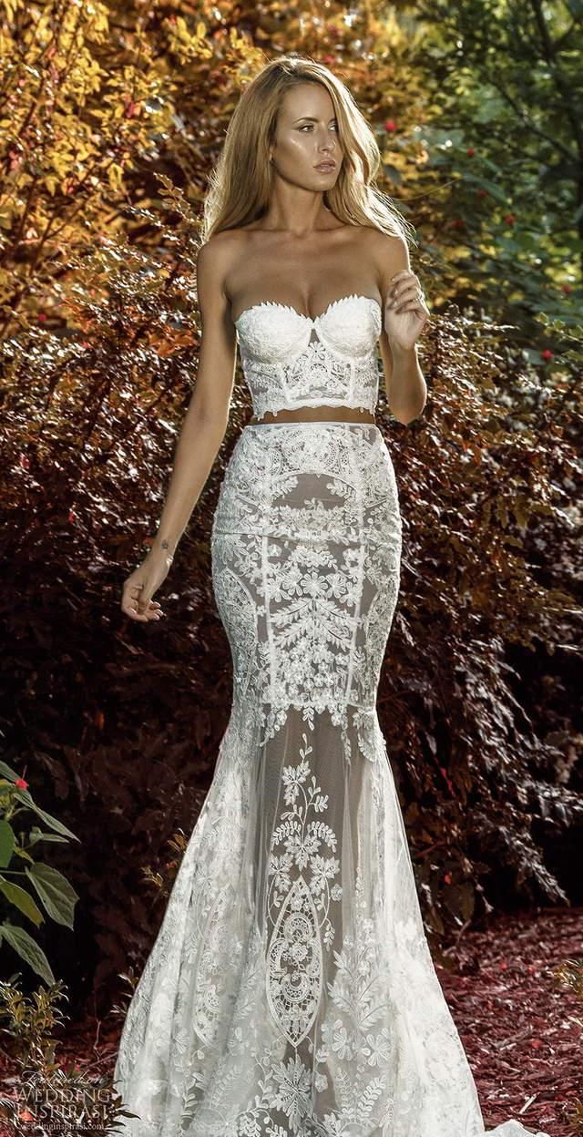  「系列」Nektaria 婚纱系列 垂坠华丽婚纱带给新娘好心情