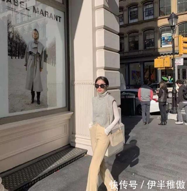 奶奶■春天有“奶奶背心”才完美啊,别说,它的通勤搭配不仅时髦还高级