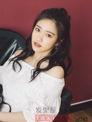 甜美风女生慵懒发型 不是公主就是仙子