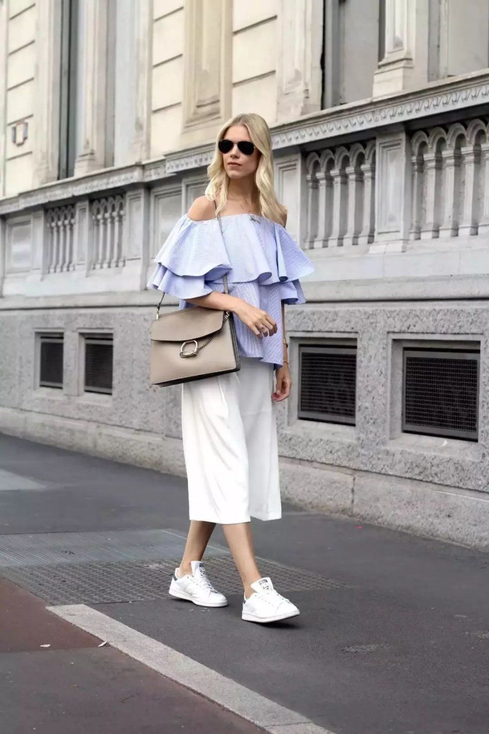 倪妮的这3条阔腿裤我可以穿一夏天，太好看!!