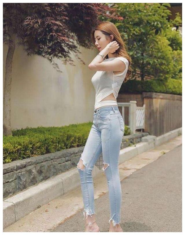 街拍：图1高挑曼妙，图3热情似火，图8细腻柔滑