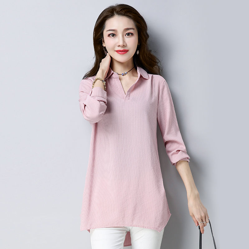 快到中秋，送了婆婆一件棉麻小衫，保暖又好看，穿上不像50岁