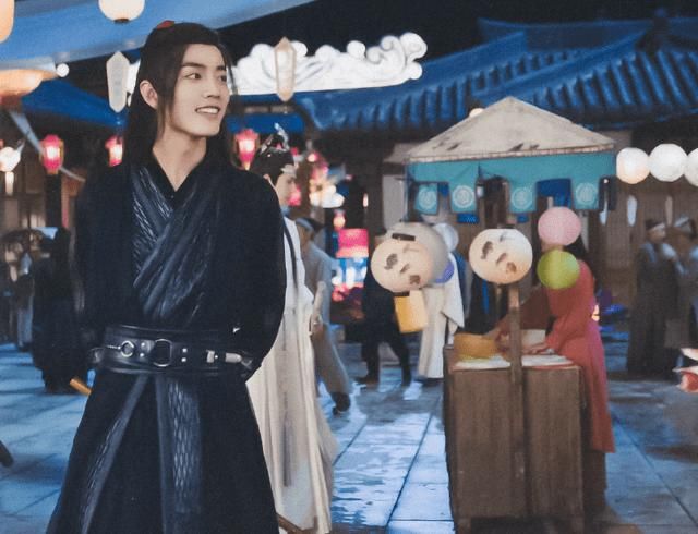  #魏无羡#陈情令：哥哥“参演”兔子灯目光惊慌，肖战王一博镇定自若盯住演