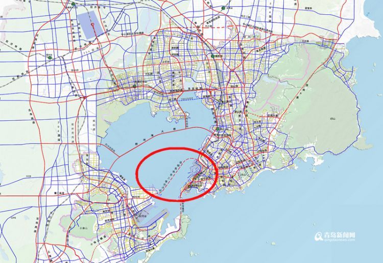 胶州湾第二条海底隧道正式立项即将开工建设