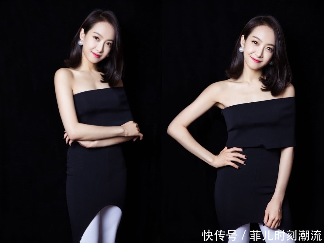 宋茜厉害了！这么紧的皮裤也要硬塞靴里，网友：显腿长呗！