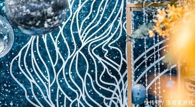  『蓝色』浩瀚星河，星空婚礼，仙女的婚礼是不是该酱紫呀！