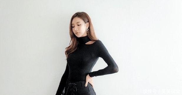 『美女』摄影:美女穿这么黑,准备当女侠吗?