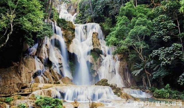 这里的瀑布，落差是最大的，大家观看起来也非常方便