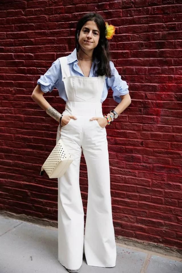 关于白色牛仔裤,这些是时尚博主没告诉过大家的搭配心机