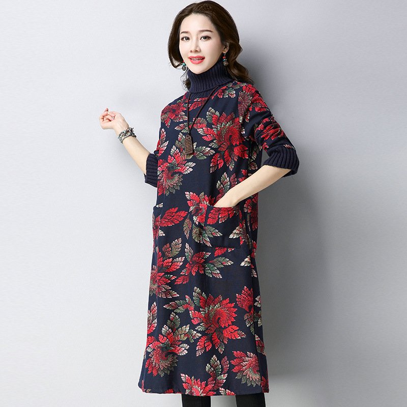 凌晨刚上新的棉衣裙，谁穿谁美!比羽绒服更耐看，妈妈立马买3件