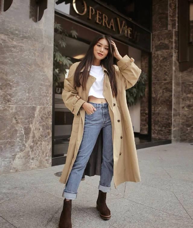 『职场中』早春街头休闲look,通勤装率先出发,打造职场丽人风