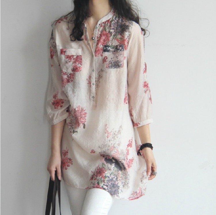 入秋后，新发现一款“棉麻秋衫”，比真丝还档次，款款精致又减龄