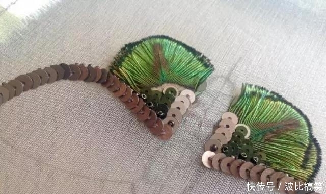 【珠绣胸针】你离小仙女只差一件闪闪的配饰,DIY手工珠绣饰品,附教程