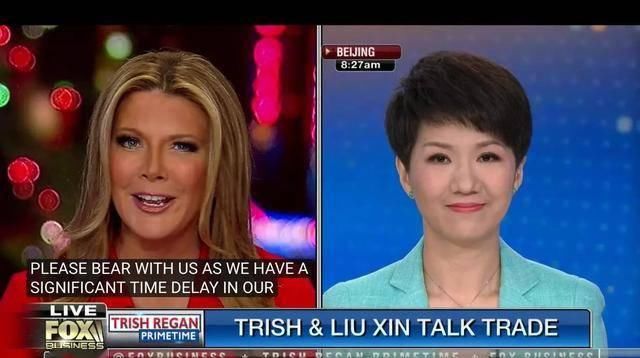  #底线#失去道德底线！那位约战央视主持、拍特朗普马屁的美女主播被开除