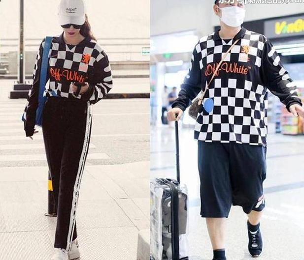 街拍：图1戚薇撞衫杜海涛，差别真大！图2蕾丝裙美女，纹身亮了