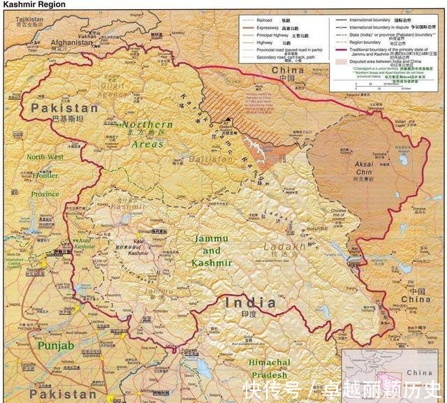 从印巴分治看克什米尔问题,矛盾早在莫卧