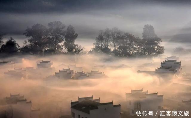 婺源的秋天，藏着最不像人间的人间，简直要把摄影师逼疯
