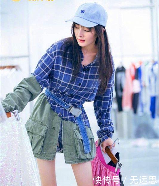 马苏真大胆! 穿的牛仔短裤都破成这样完全遮不住 网友: 还不如不