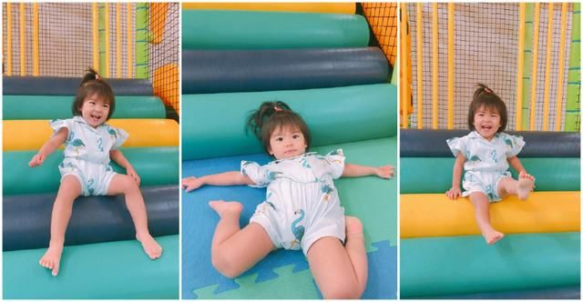 戚薇真舍得给女儿穿衣服！时髦养眼又壕气，贾静雯胡可真该学学