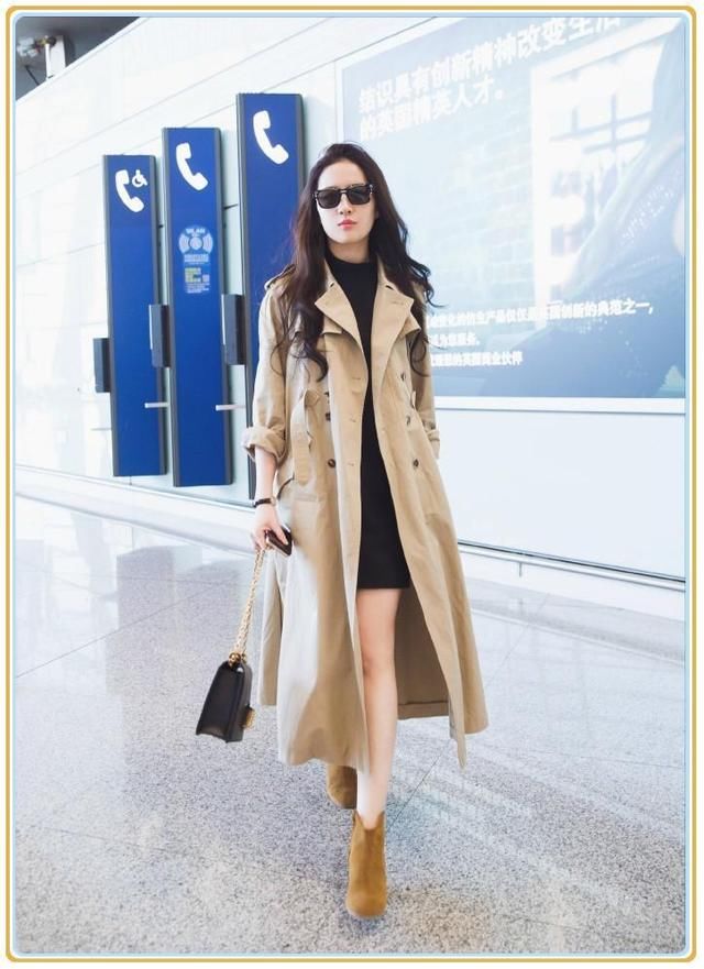 瘦下来的刘亦菲气场全开!一身黑色时髦到飞起，还是那个刘天仙!