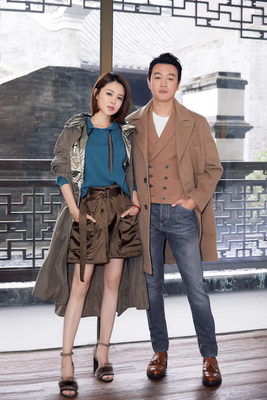 Brunello Cucinelli 成都 IFS 店举行开幕活动，我们跟佟大为关悦夫妇聊了聊关于穿搭的那些事