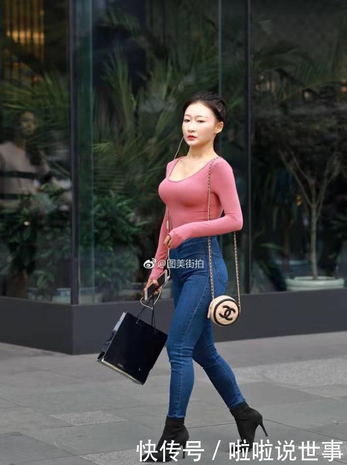 【女人】街拍完美的腰臀比例,才是女人的梦想!