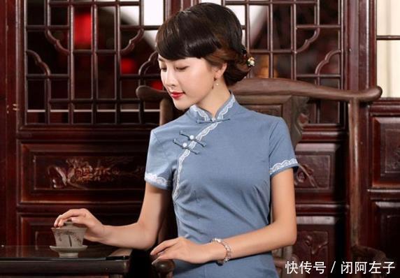 化妆|根据旗袍的料子和花纹来化妆,19岁化淡雅的妆永远不会出错哦