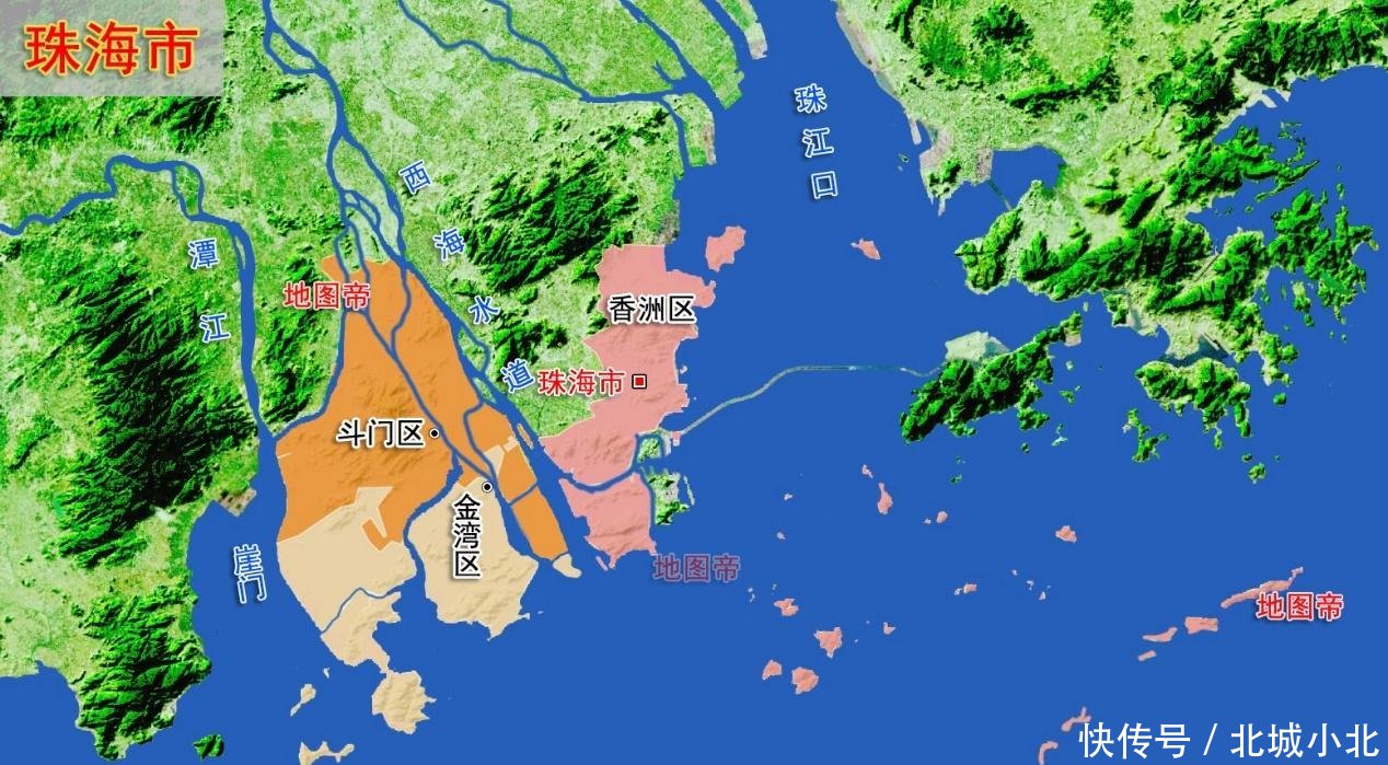  #地形图#22张地形图，快速了解广东省各地级市
