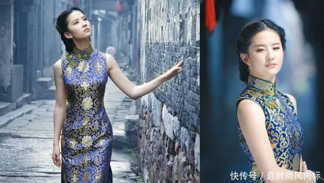 女星穿旗袍谁最美，最后一位最经典