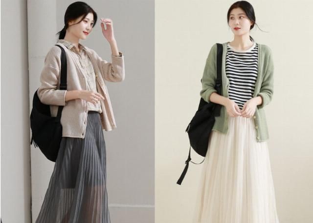  女人：“运动外套+半身长裙”=2020更显“瘦”穿衣搭配：时尚潮流又有女人气质！