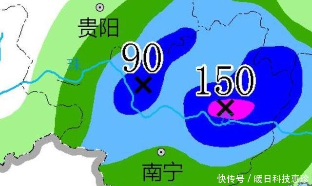  「分布」广西瓢泼暴雨！大面积台风雨！大到暴雨大暴雨将分布广