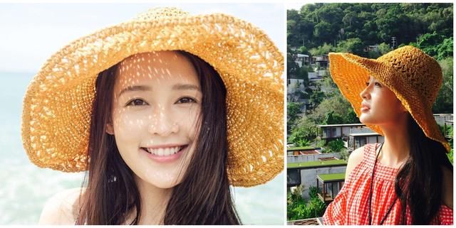 草帽能有多时尚?李沁、热巴旅游都带它，唐艺昕这个笑容我给满分