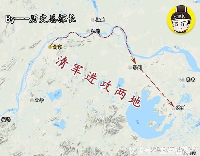 地图上的战争江阴八十一日!清军愤而屠城,所有军民惨遭屠戮