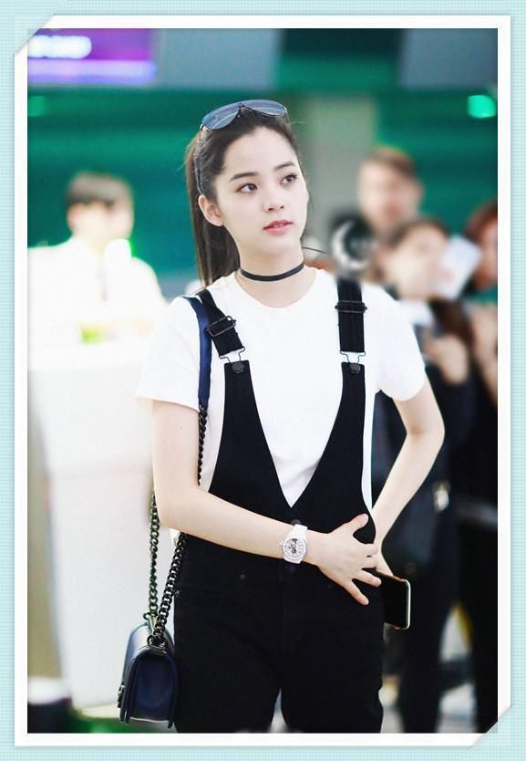 林心如嫩起来无人能及!不过穿条背带裤,就连欧阳娜娜都自愧不如