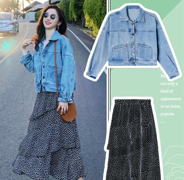  「上课」牛仔连衣裙搭配什么鞋好看 这样的look出街上课都很有范