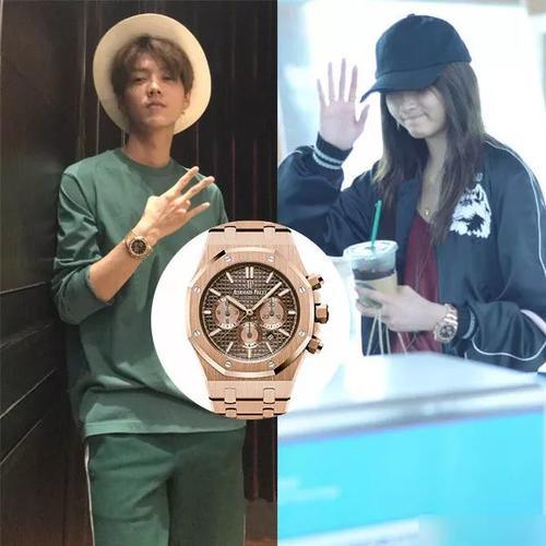 手腕上挂着一百万是什么感觉？鹿晗关晓彤知道