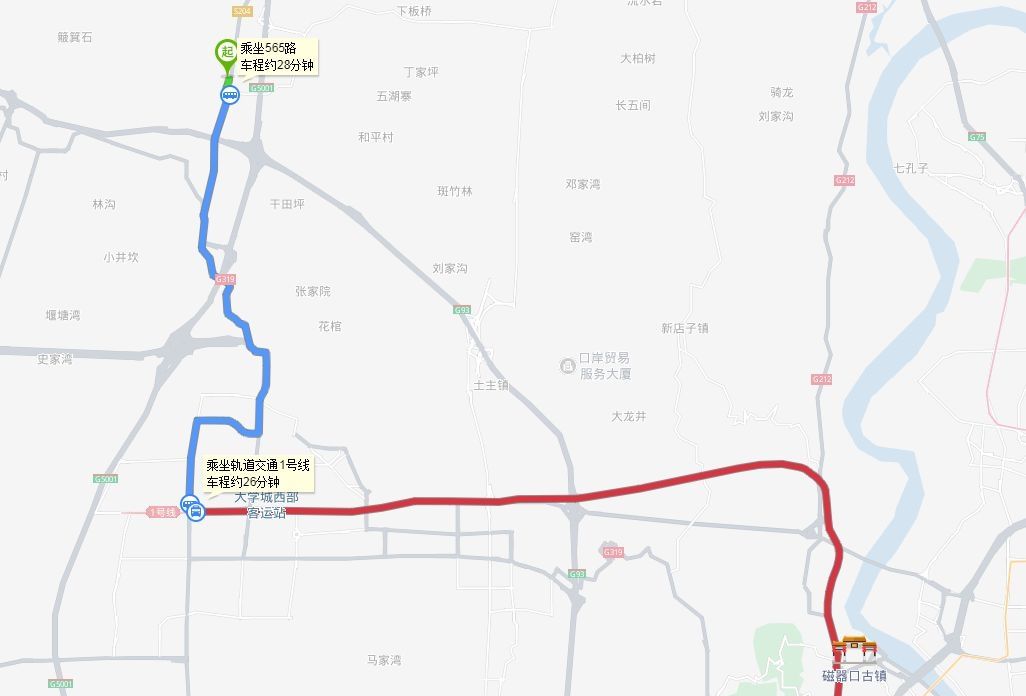 重庆距离最近的两个镇：两地镇政府仅距1公里，名字都很好听