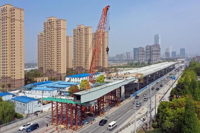  『全线』上海济阳路快速化改建工程全速推进，年底可实现全线结构贯通