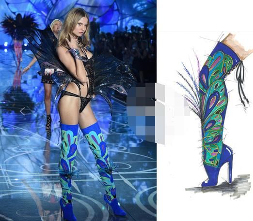 那些年维密超模们的美鞋，不少女生无法抗拒的美