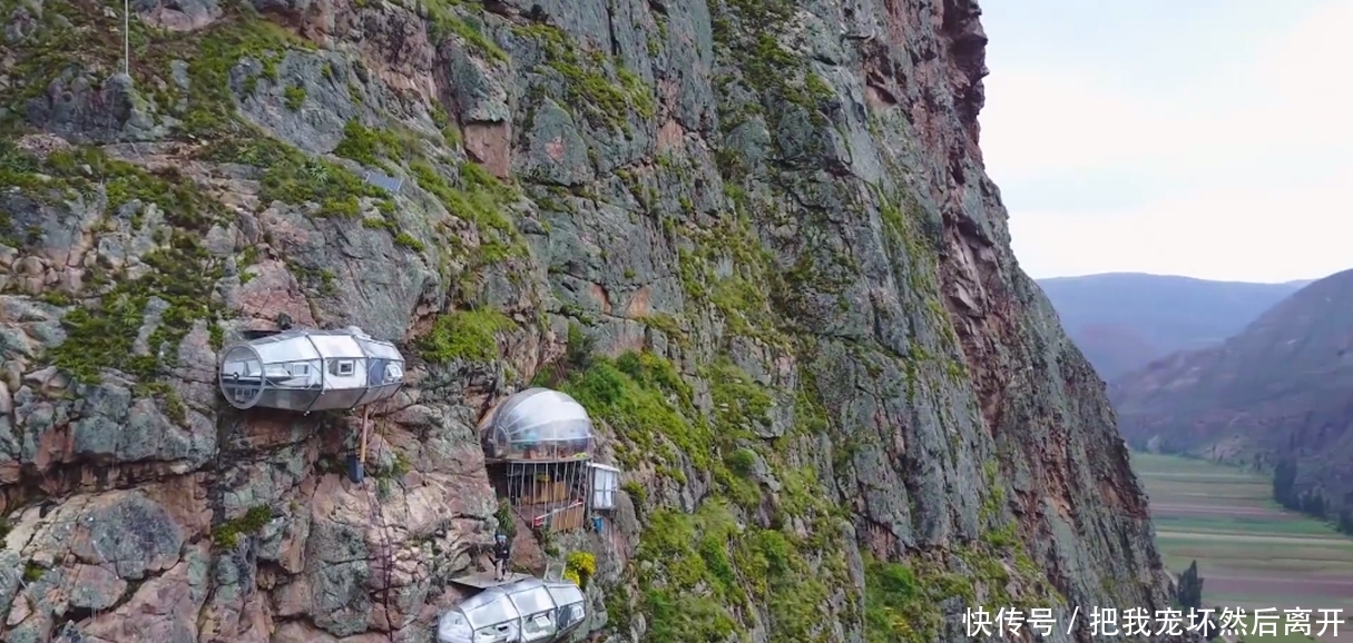 一对夫妻卖掉公寓和汽车，在悬崖上盖个房子，吃住都在半山腰上！