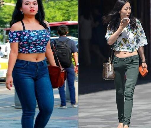 “胯宽腰粗”的女人，要注意别穿“太紧”，不仅难看，还很显赘肉