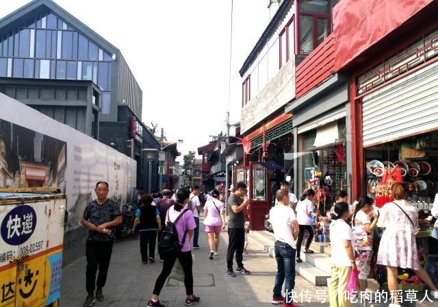 点评北京前门地区的珠宝市街:充满老北京风貌的商铺,却可能走形