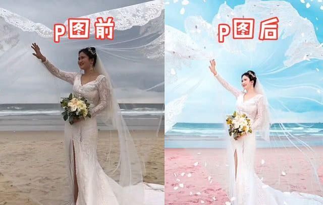  [路人]“年薪百万”的P图大师，动手前：路人没眼看，动手后：原地结婚