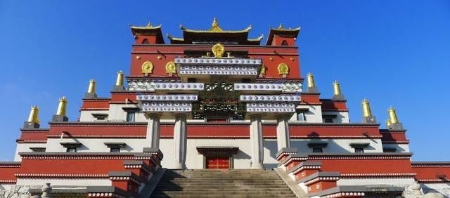 五印坛城一一5000平米，五方五佛五种手印保国泰民安