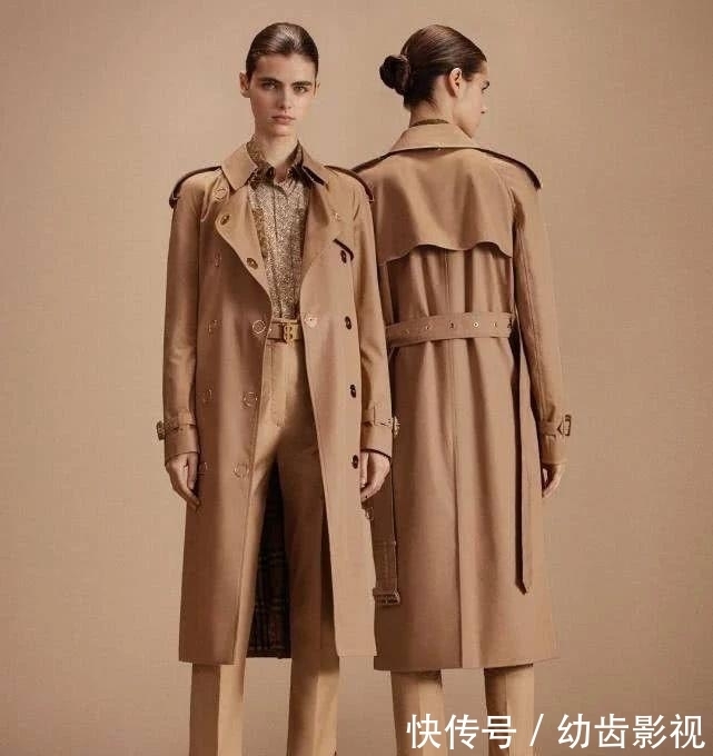  『适合身材』聪明的女人穿风衣很少配打底裤，试试这几种穿法，显瘦时髦又气质
